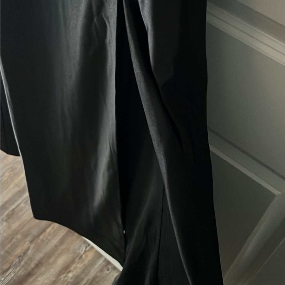 Elegant long black dress